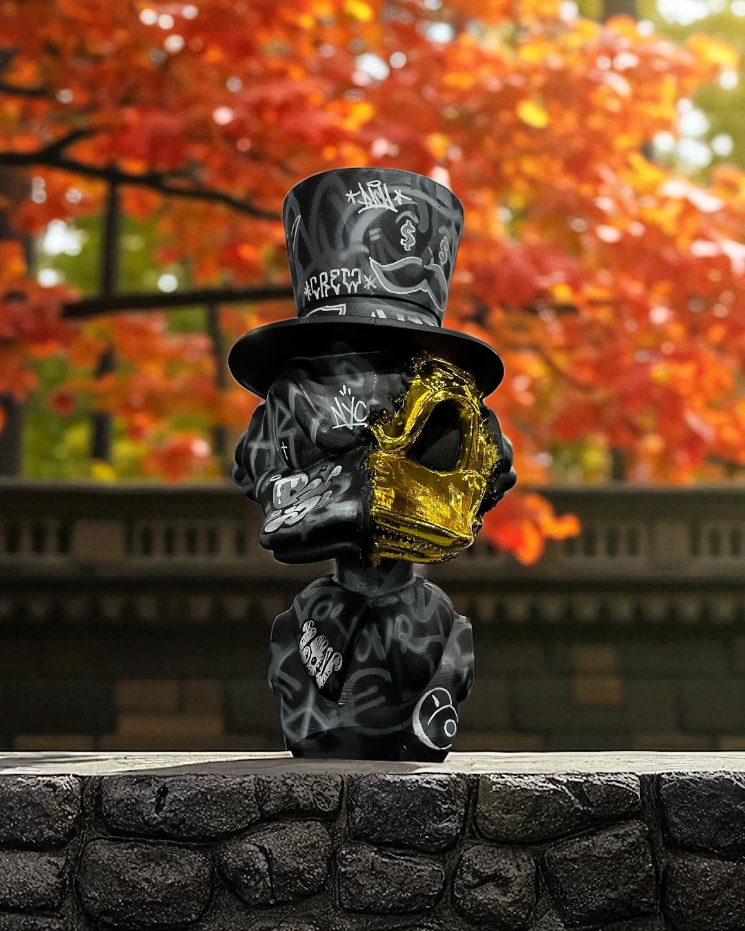 McDuck Skull Gols Chrome